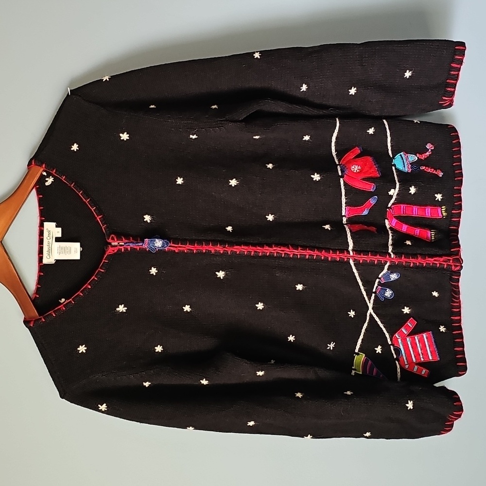 Coldwater Creek Christmas Sweater Size Small